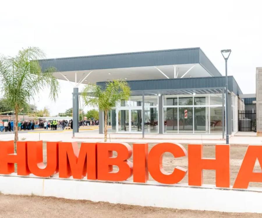 Inauguraron terminal de Chumbicha