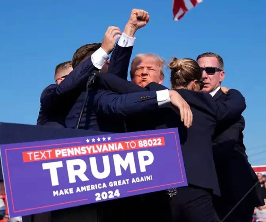 Intento de asesinato a Donald Trump durante un acto de campaña en Pensilvania: resultó herido por un disparo