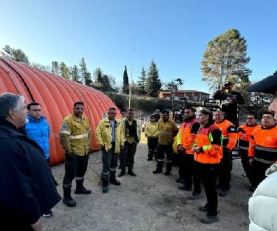 Culminó el operativo en el incendio de Las Juntas