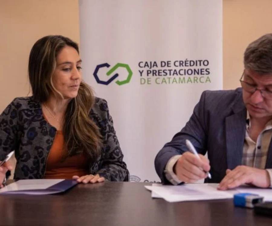 La Caja de Crédito y Prestaciones de Catamarca y ARCA firman convenio para combatir el juego ilegal online en Catamarca