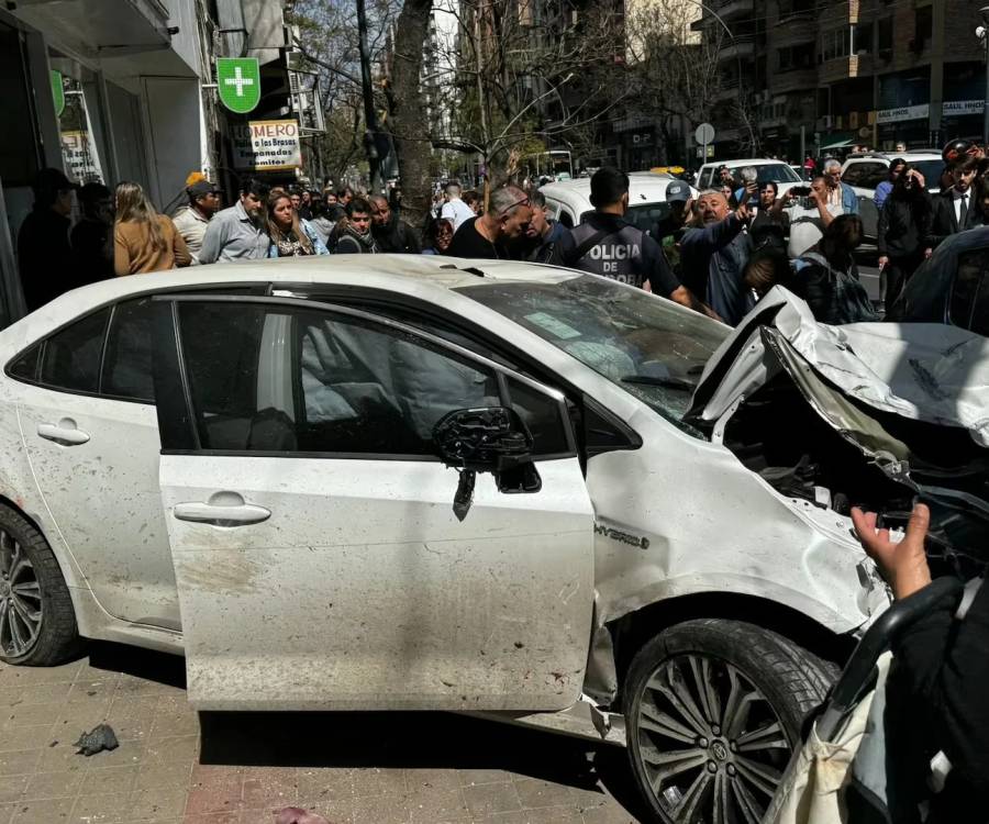 Tremento accidente pleno centro de Córdoba!