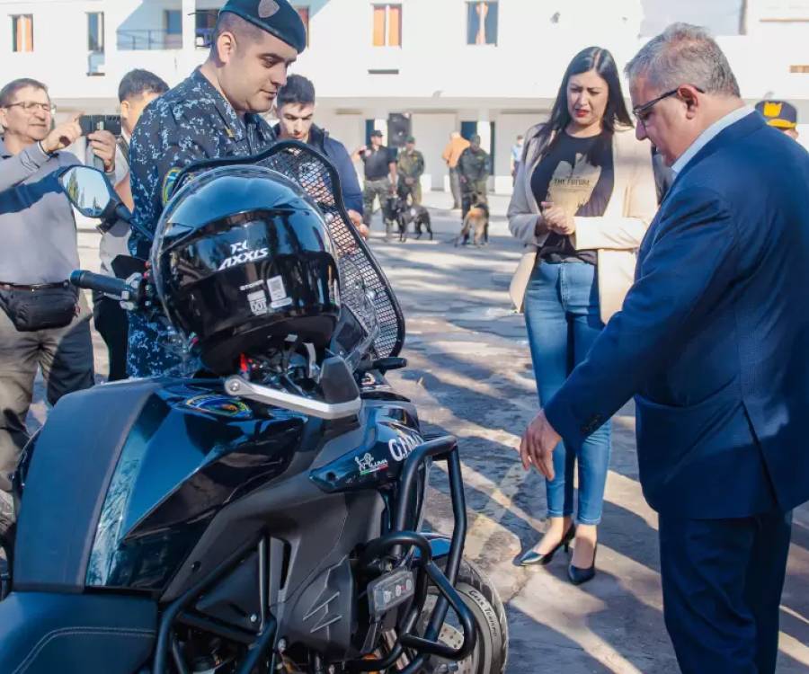 Las fuerzas de Seguridad recibieron nuevo equipamiento