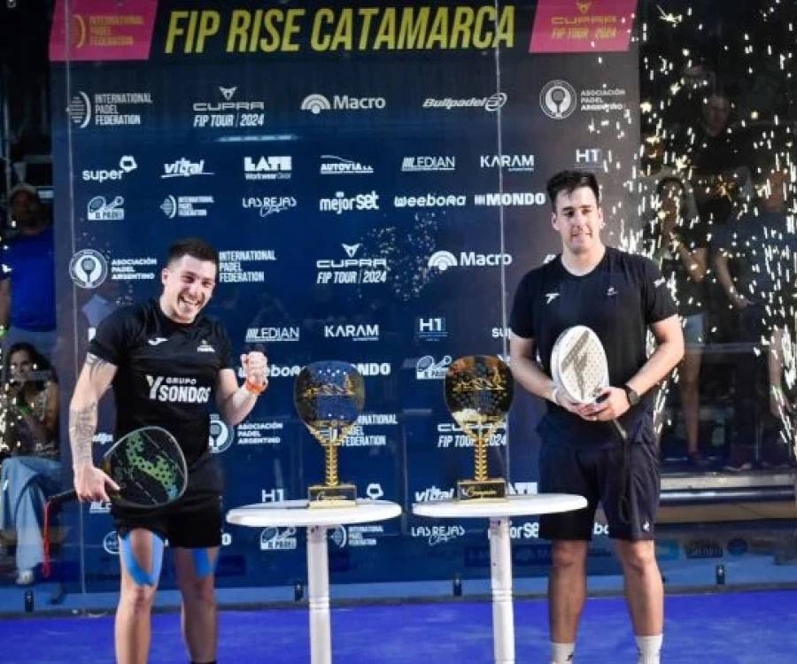 Catamarca FIP RISE, Nicolás Arnó y Valentino Acosta campeones!