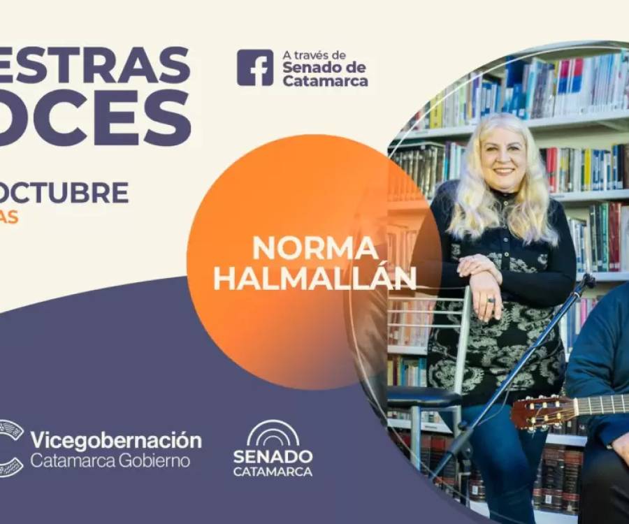 Norma Halmallán pondrá su voz al a 