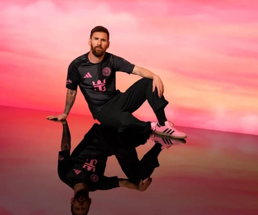 Así luce la nueva camiseta alternativa que vestirá Messi en el Inter Miami