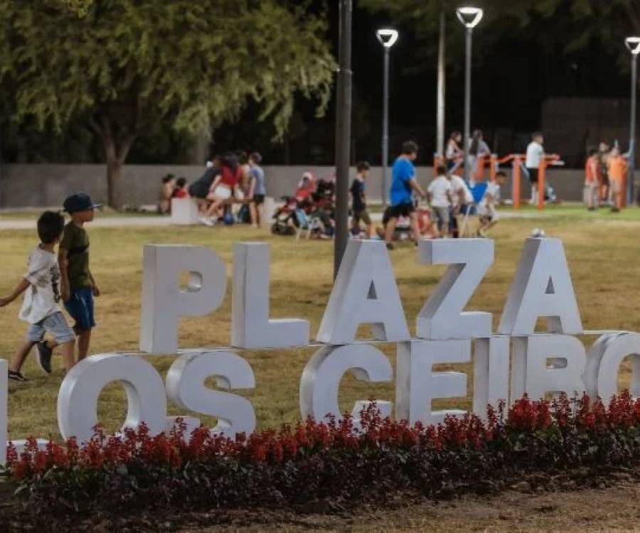 Culminó con éxito la remodelación de la plaza Los Ceibos en las 500 viviendas