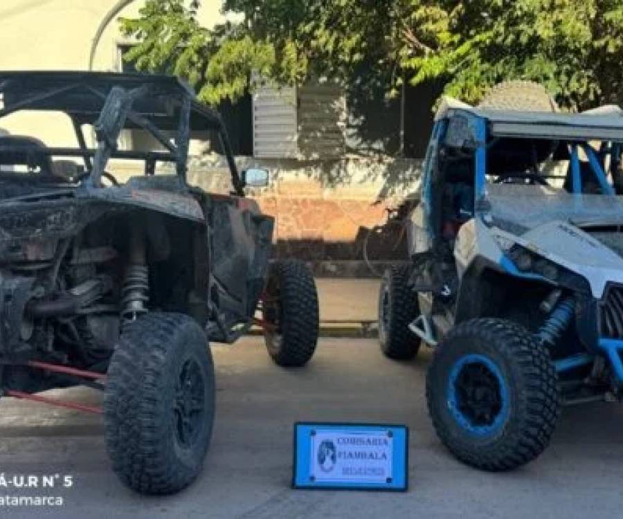 Daños en volcanes de Antofagasta: trasladan a los seis detenidos a Belén