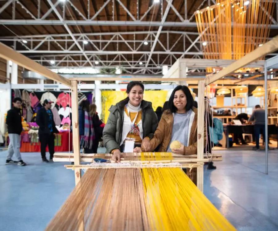 Más de 600 artesanos le darán vida al pabellón artesanal del Poncho
