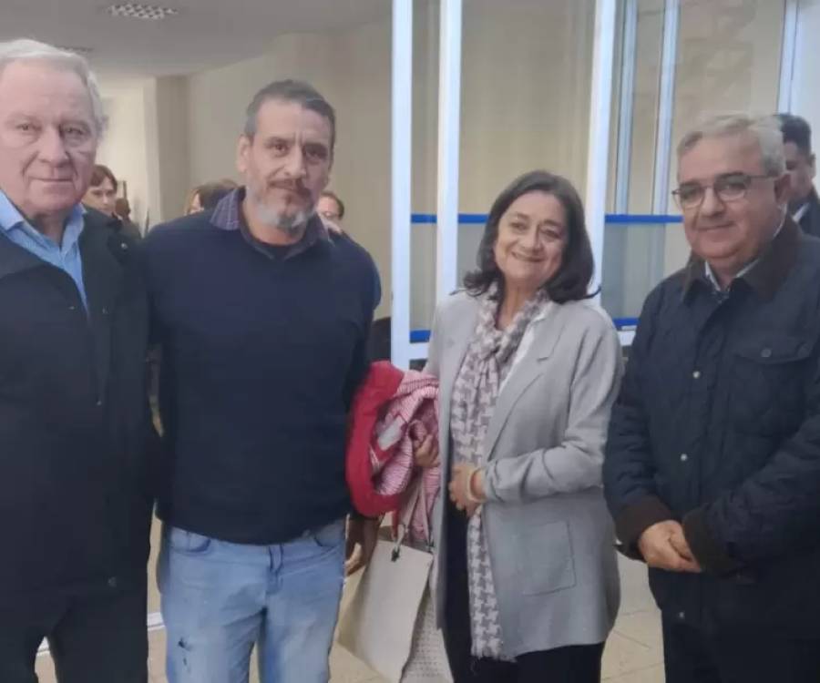 Trabajadores de Vialidad Nacional se reunieron con Jalil, Dusso y Corpacci