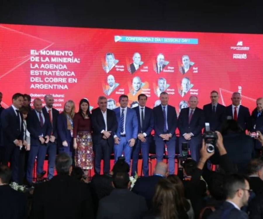Gobernadores destacaron la agenda estratégica de la minería cuprífera en la Conferencia “Argentina Cobre 2025”