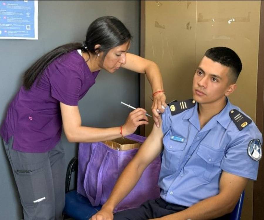 Operativo sanitario municipal atendió a 2.800 aspirantes y cadetes de la policia