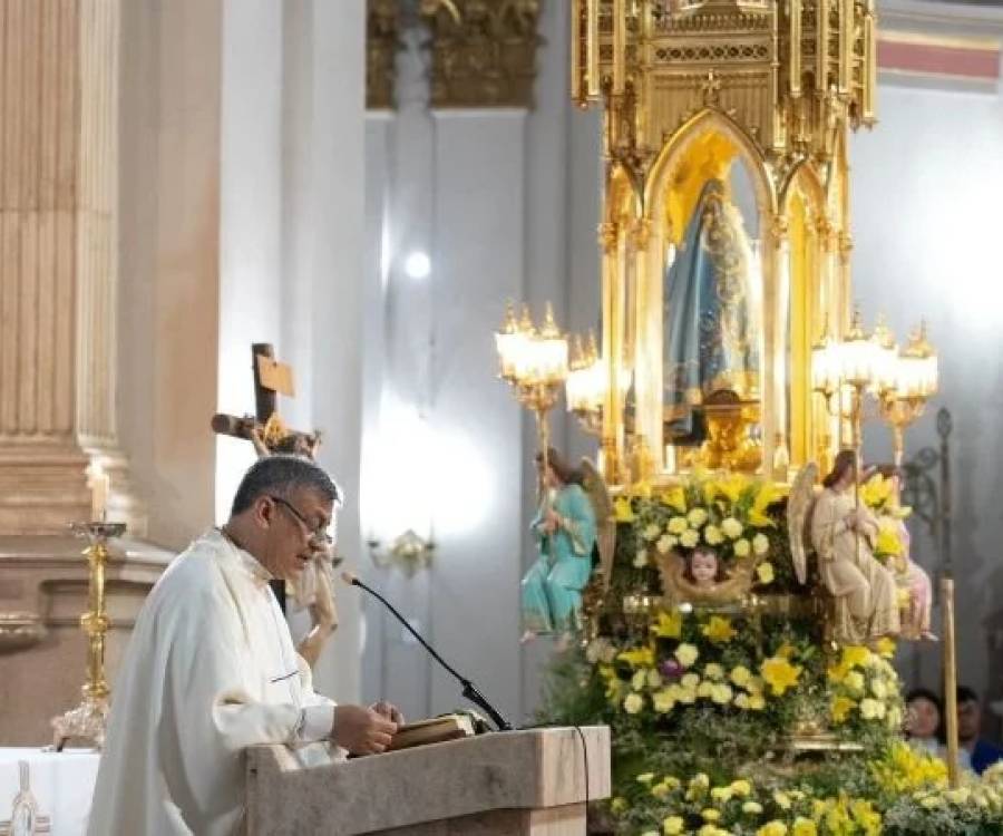 Gran afluencia de peregrinos