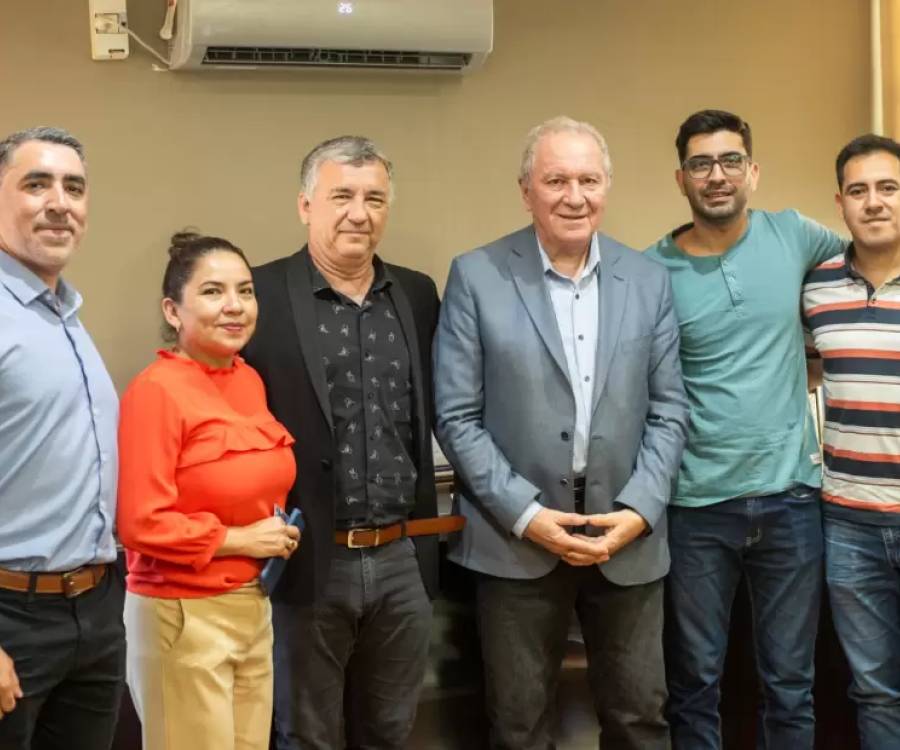 Dusso recibió a las nuevas autoridades del Colegio de Ingenieros de Catamarca