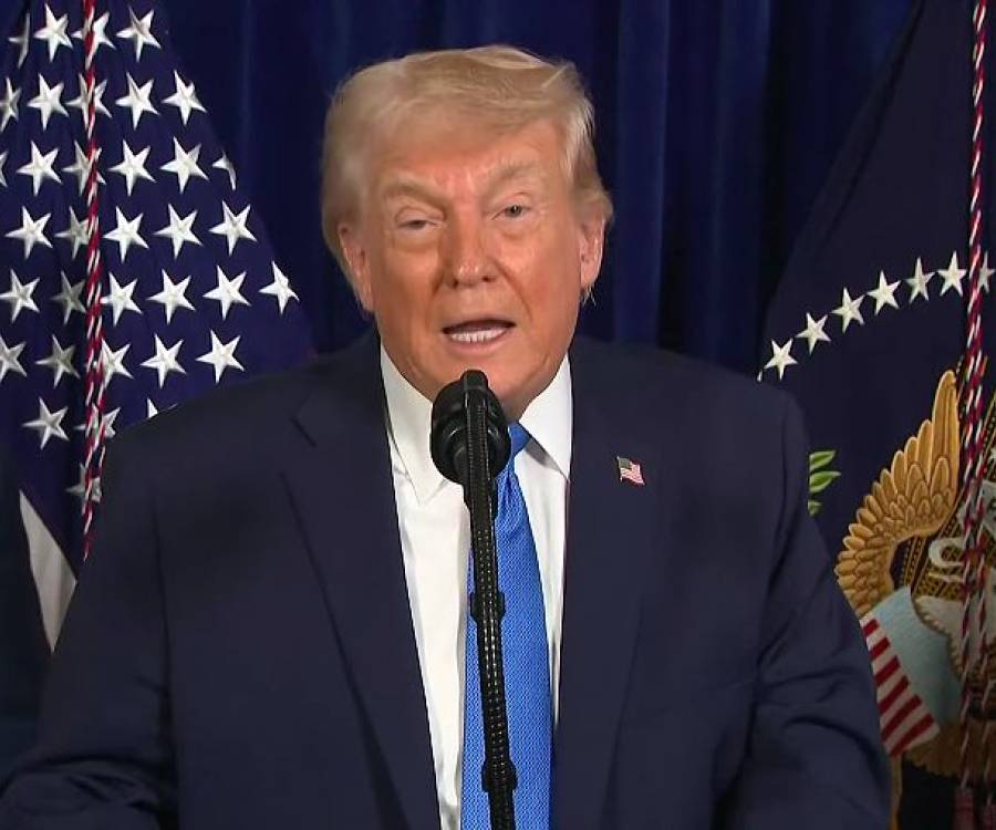 Trump después del bombardeo: «Nos quedaremos en Venezuela lo que sea necesario»