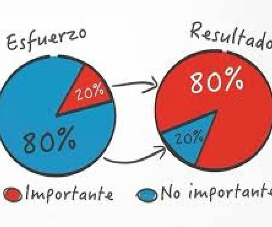 Qué es el principio de Pareto o la regla 80/20