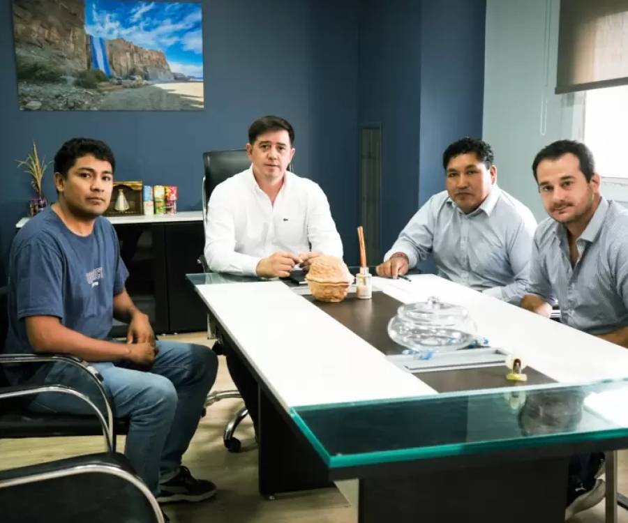 Feria ganadera en Laguna Blanca