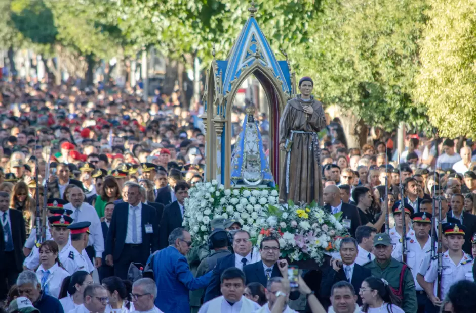 fiesta virgen