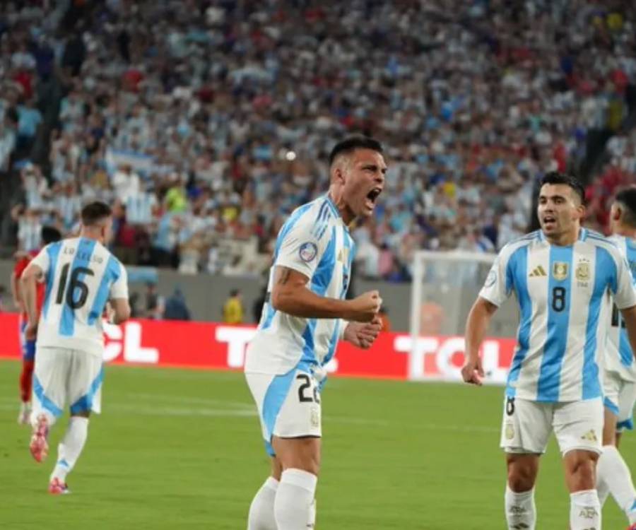 Con un gol de Lautaro Martínez sobre el final, Argentina derrotó 1-0 a Chile 