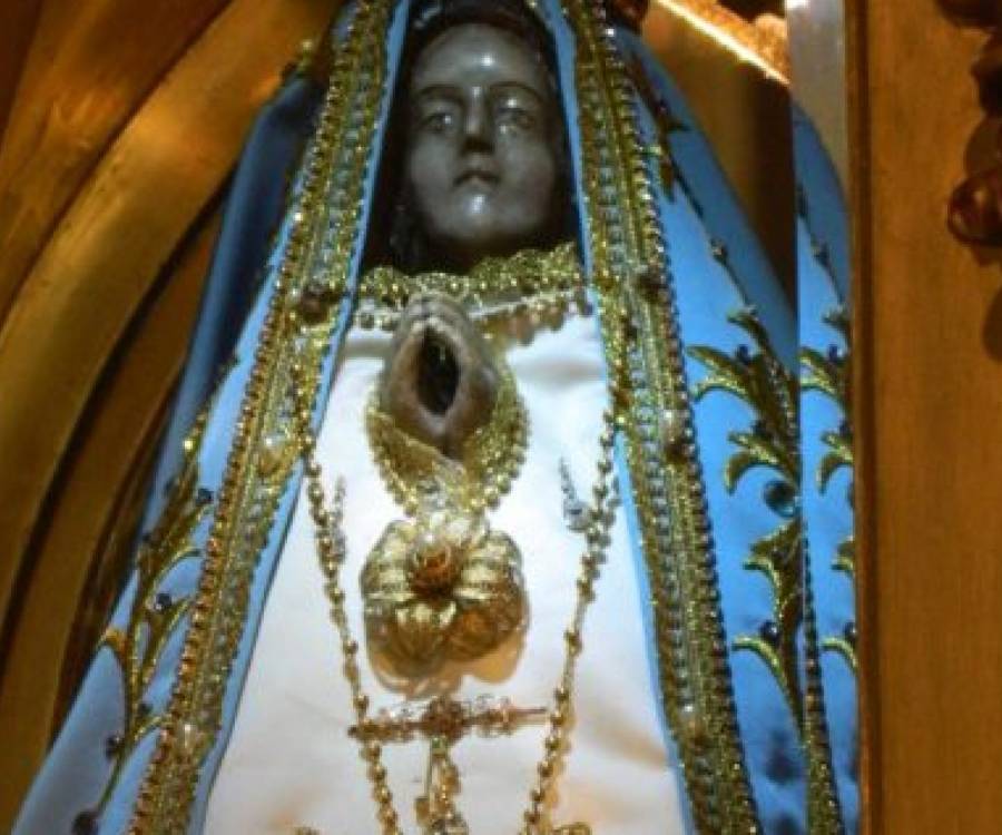 Este es el cronograma de visitas de la Virgen del Valle