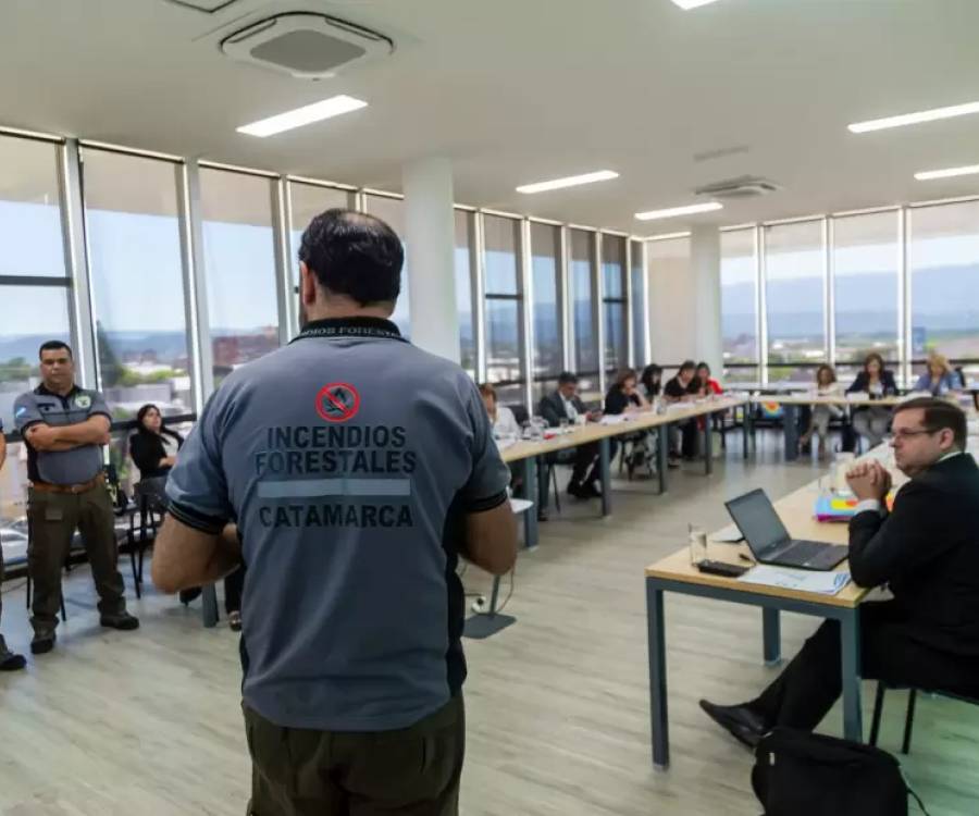 La Brigada de Lucha Contra Incendios Forestales presente en el encuentro de Comisiones Federales