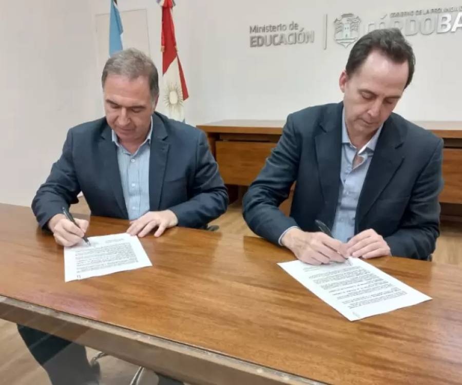 Catamarca y Córdoba firmaron convenio para fortalecer la región del Albigasta