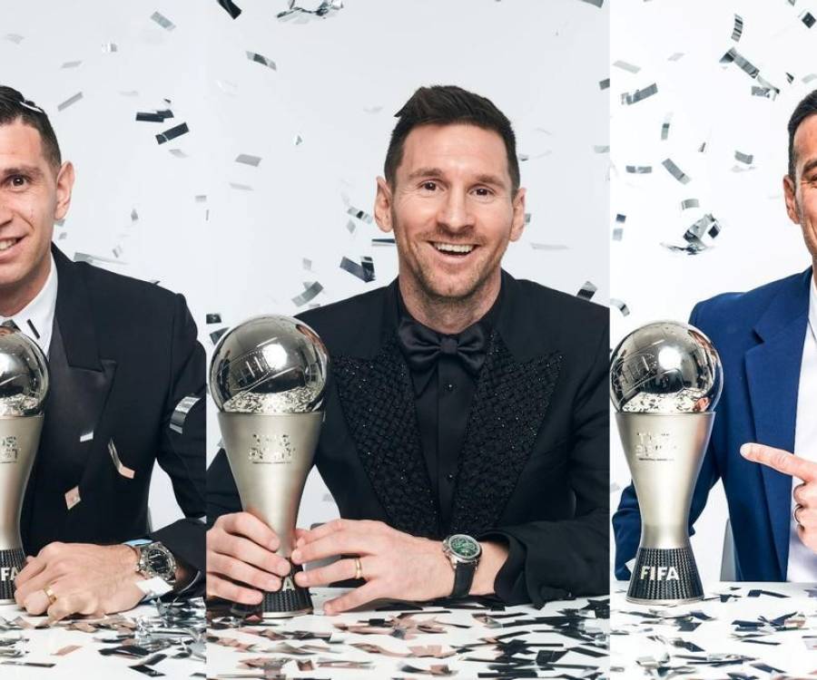 Scaloni, Dibu Martinez y Messi: nominados al premio The Best de la FIFA 2024