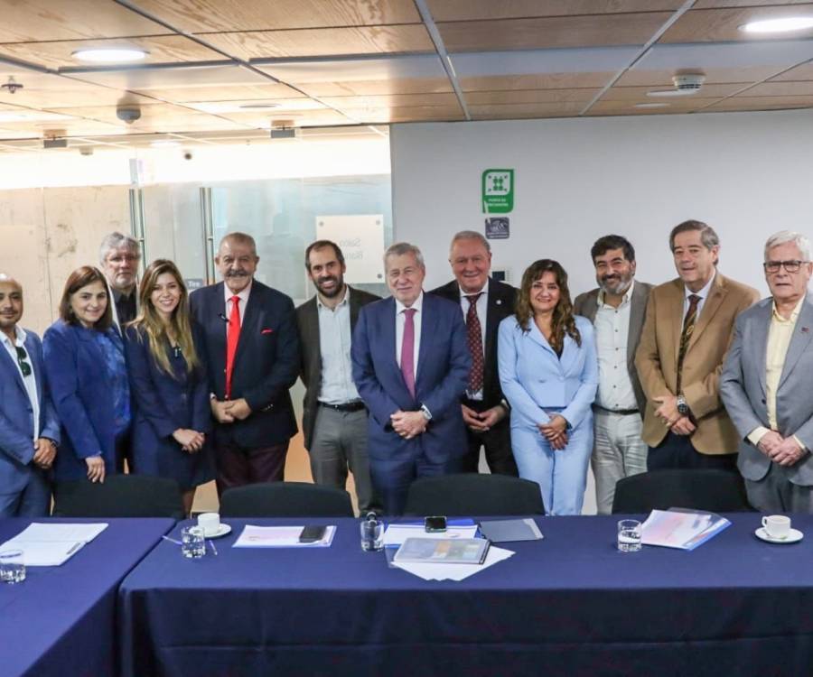 El vicegobernador Dusso se reunió junto a ministros de la Nación de Chile por el Corredor Bioceánico