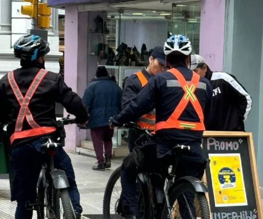 La Jefatura de policía implementó nuevas medidas preventivas para el casco céntrico de la Capital