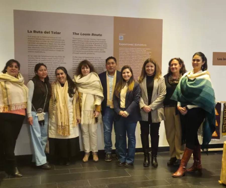  Se inauguró la muestra de la Ruta del Telar en Buenos Aires