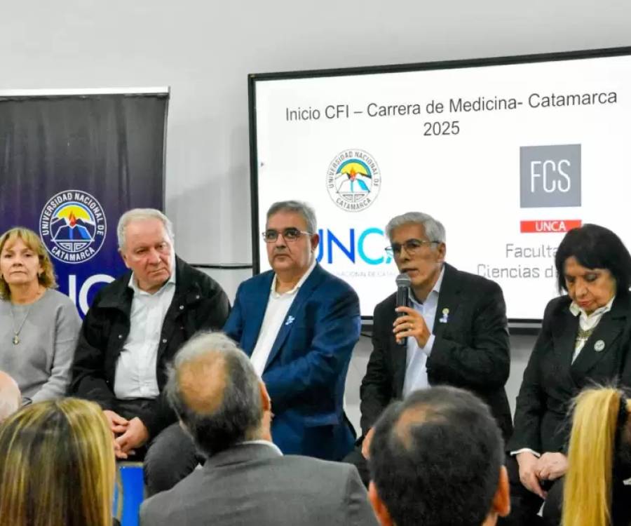 Se inauguró oficialmente la carrera de Medicina en Catamarca