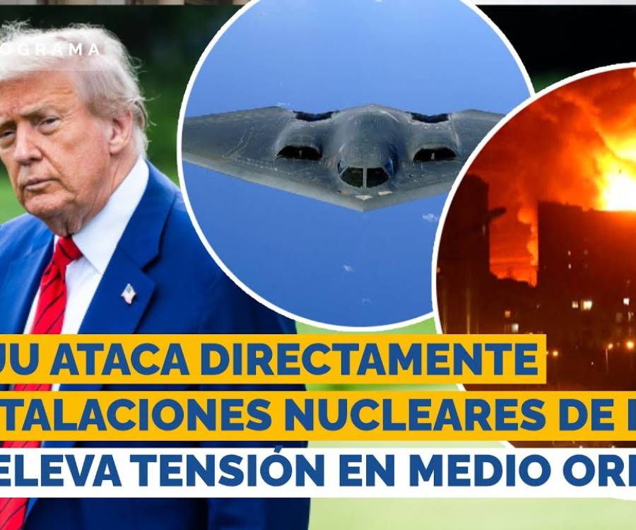 EE.UU. ataca tres instalaciones nucleares en Irán
