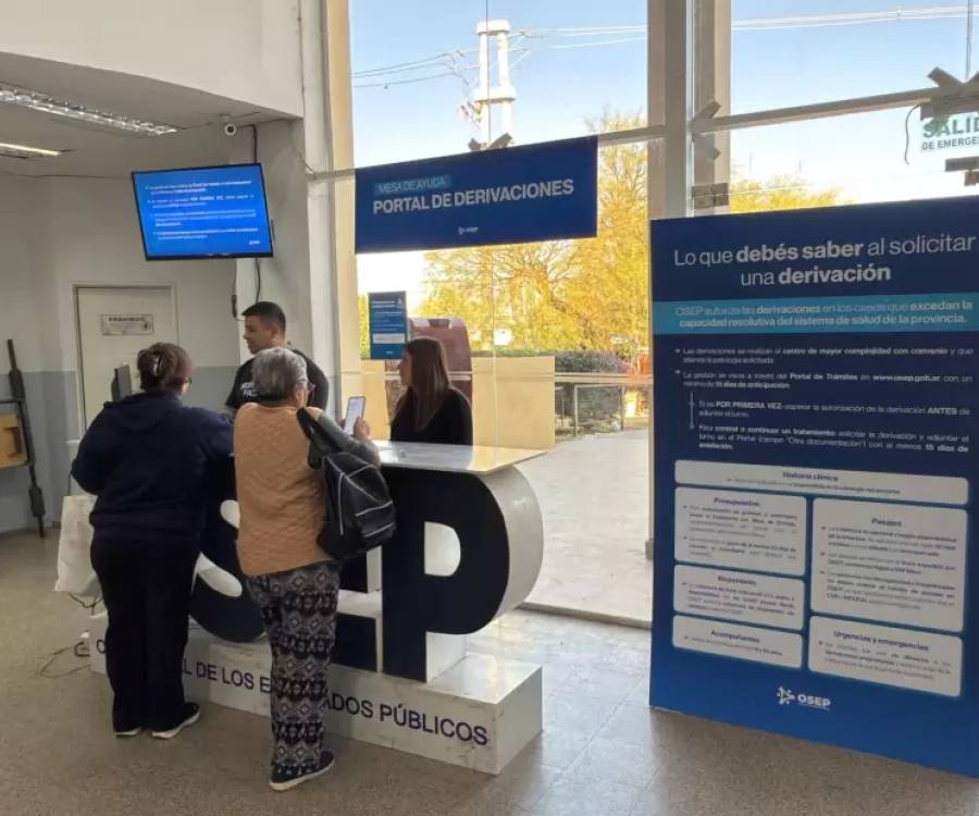 OSEP habilitó mesa de ayuda presencial para asesorar sobre derivaciones