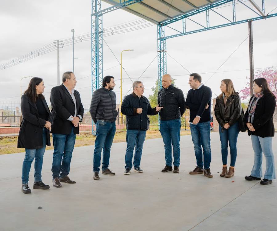 El Auténtico pronto a inaugurar su playón multideportivo