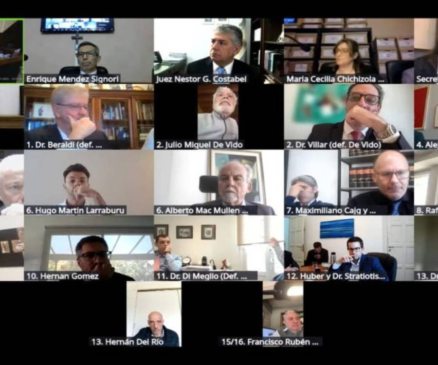 Comenzó el Juicio por la causa Cuadernos contra Cristina Kirchner