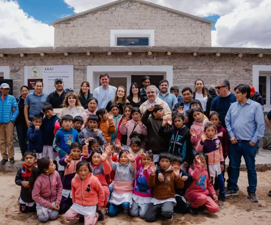 Inauguraron en Aguas Calientes un nuevo SUM