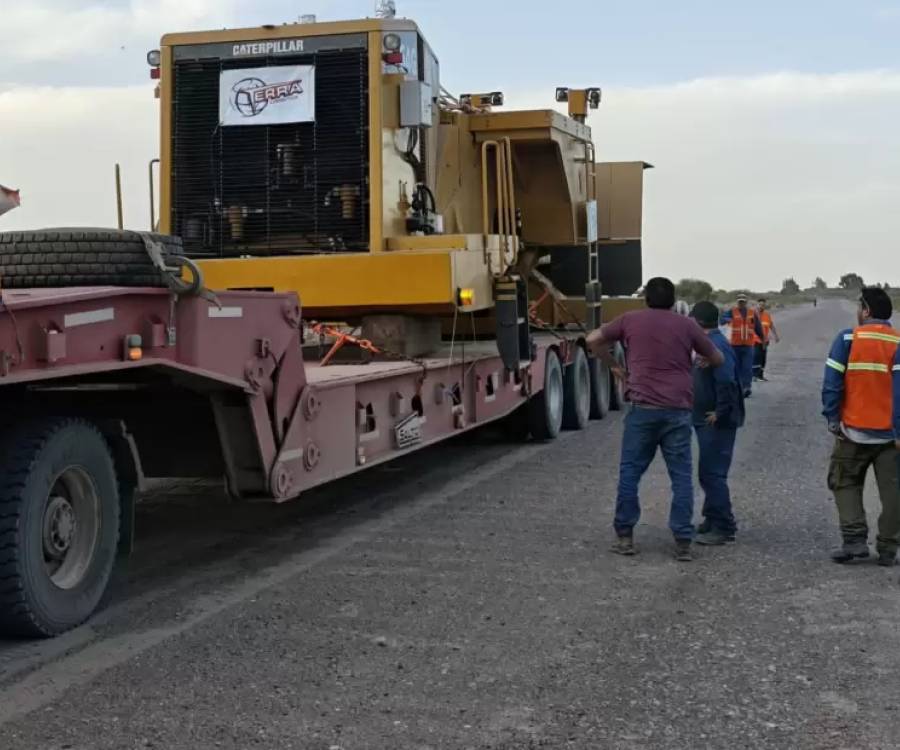 Catamarca: alerta vial por traslado de maquinaria pesada en la Ruta 60