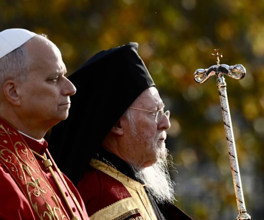 León XIV pidió unidad cristiana desde las ruinas de Nicea