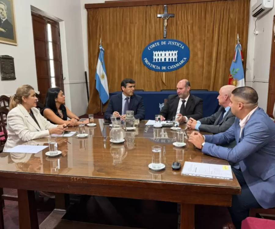 La Corte de Justicia y el Banco Nación firmaron acuerdo para agilizar la gestión de fondos judiciales