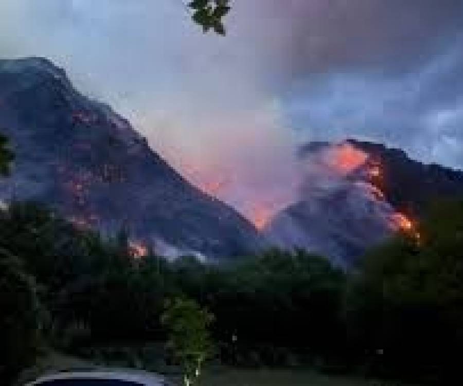 Alivio en Chubut: ayer llovió en Epuyén y otras zonas afectadas por los incendios