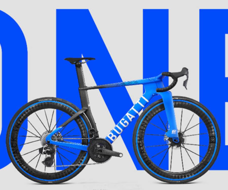 Bugatti sacó a la venta una bicicleta que cuesta lo mismo que un Toyota Corolla