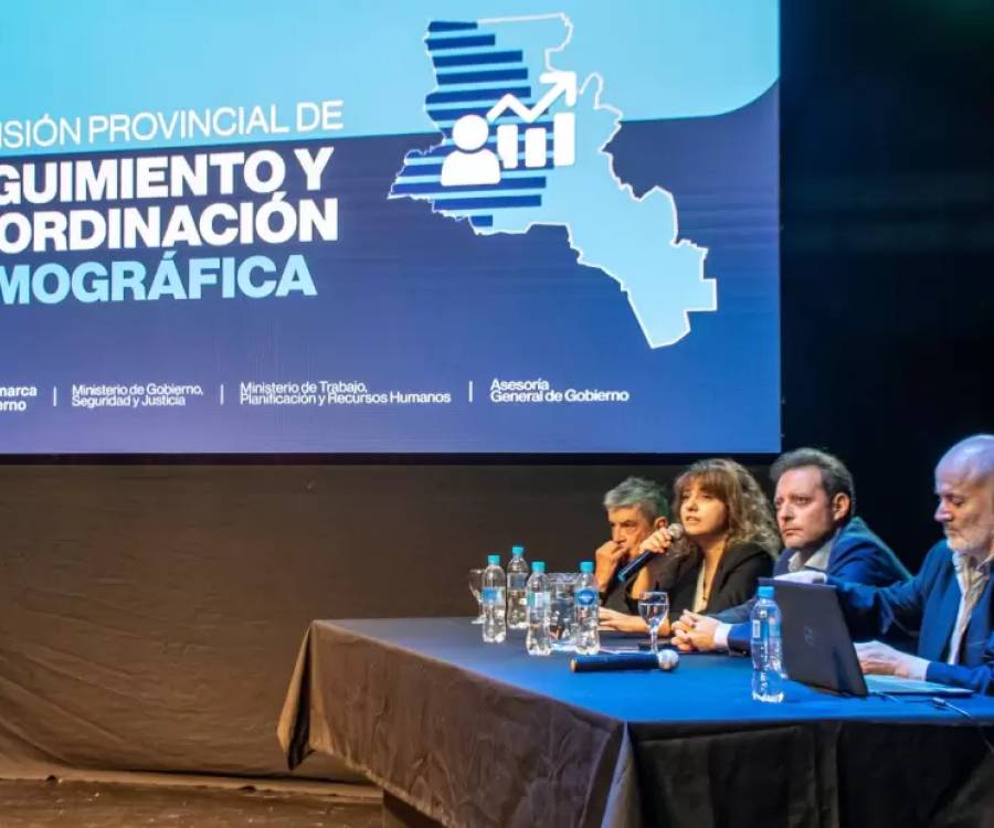 Catamarca puso en marcha la Comisión de Seguimiento y Coordinación Demográfica