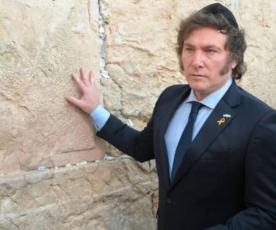 Milei viaja a Israel en medio de la guerra en Medio Oriente