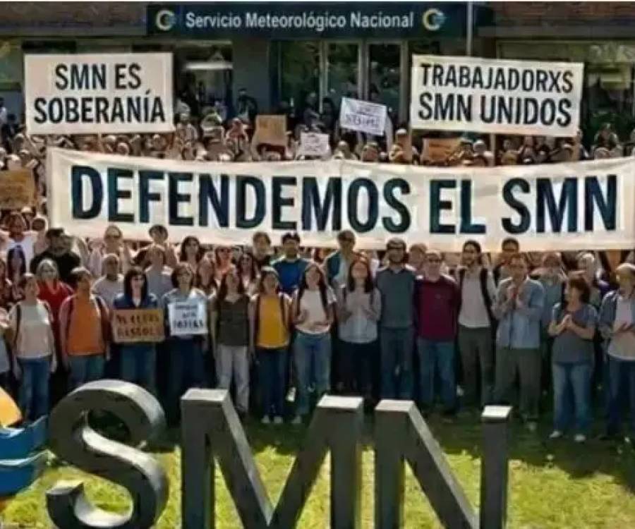 El SMN hará un apagón informativo en respuesta a los 140 despidos
