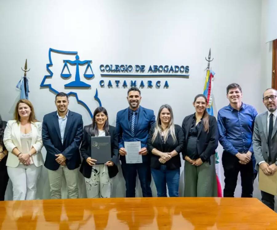 El Colegio de Abogados y la Escuela Judicial impulsan la formación continua del sistema legal en Catamarca