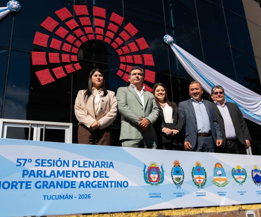 Senado provincial participó de la 57° Sesión Plenaria del Parlamento del Norte Grande