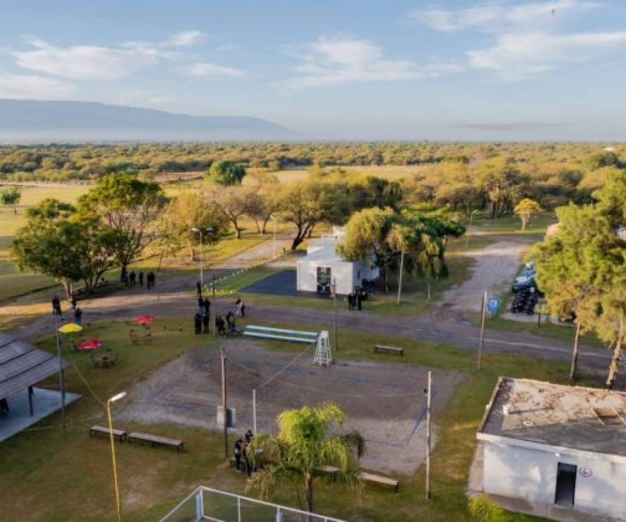 Inauguraron nuevos espacios recreativos en el Polideportivo Policial