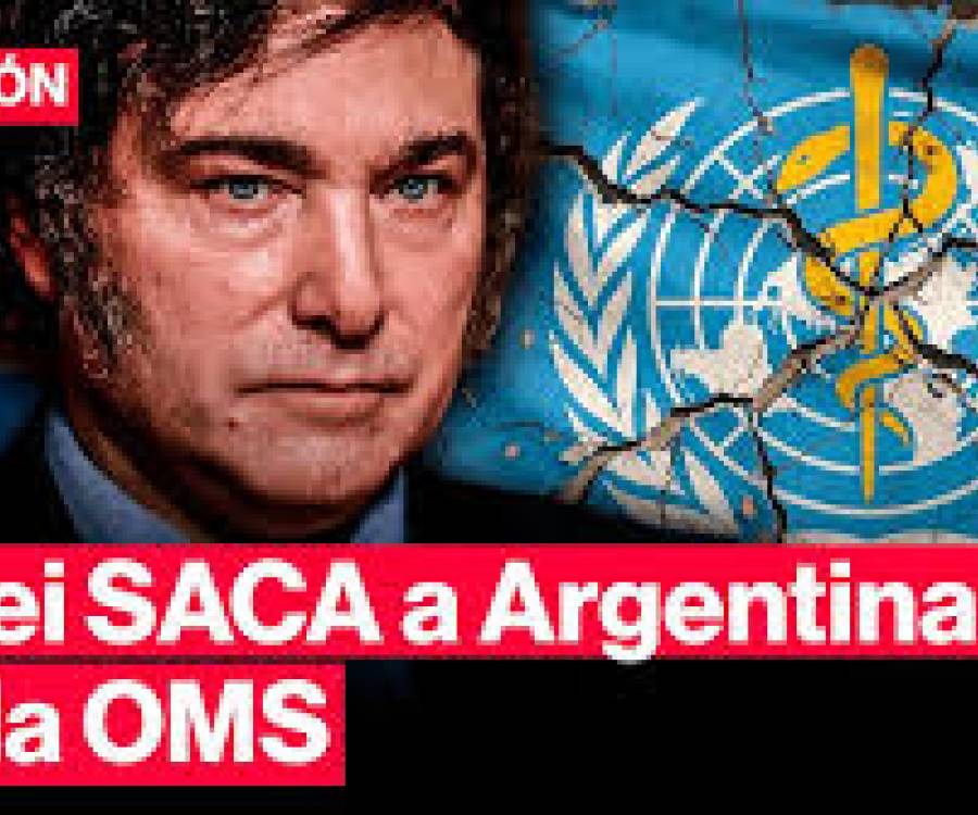 Se oficializó la salida de la OMS: 