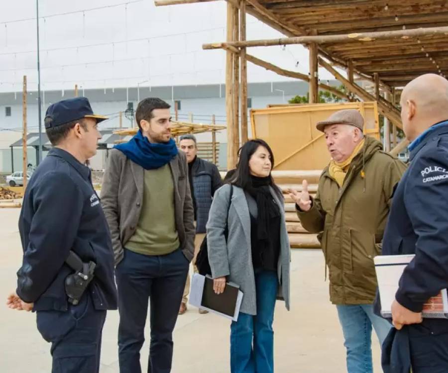 Definen el operativo de seguridad para la 55° edición de la Fiesta del Poncho