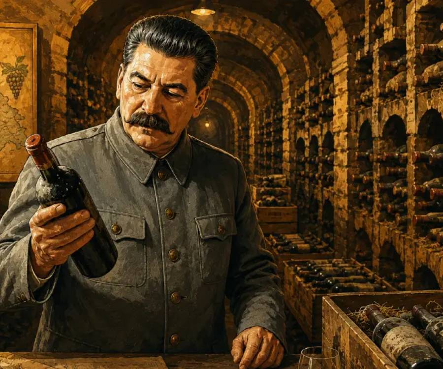 Subastan 40.000 botellas de vino de la cava secreta de Stalin