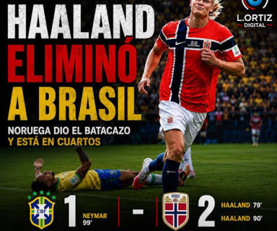 Noruega eliminó a Brasil